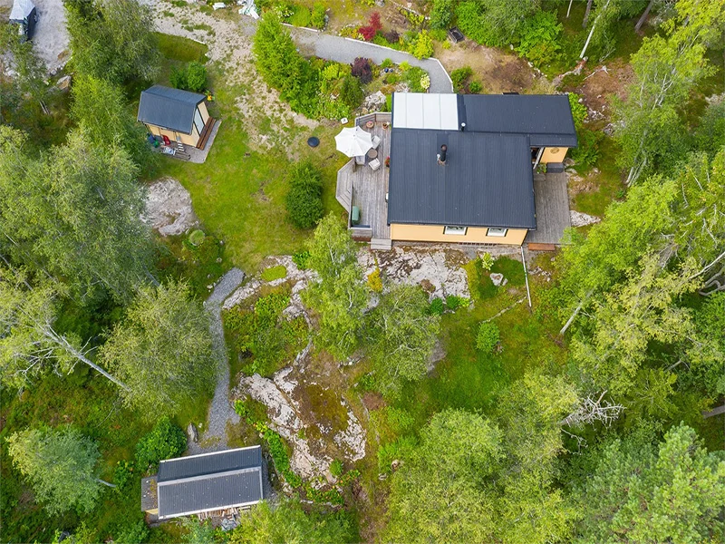 Byggnad av garage forrad Norrkoping Skarphagen