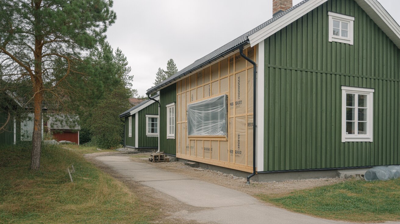 Renovering, Ombyggnad, Tillbyggnad