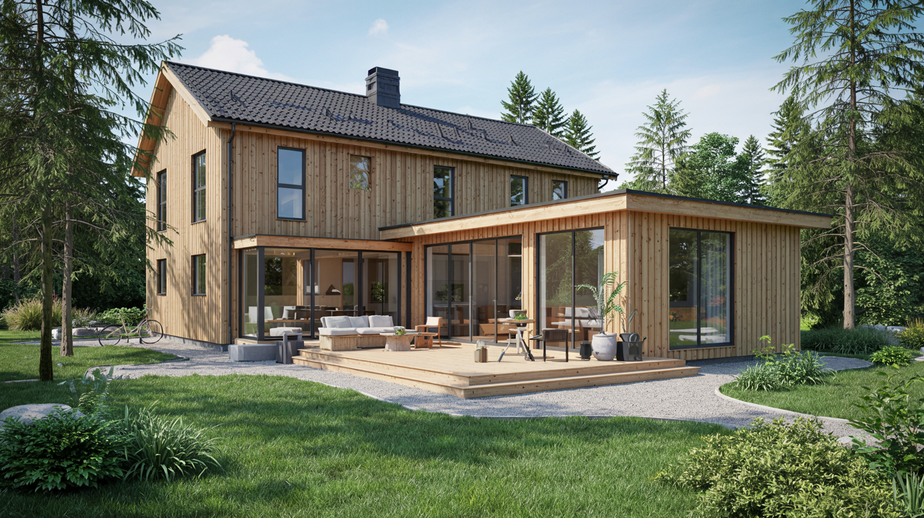 utbyggnad hus